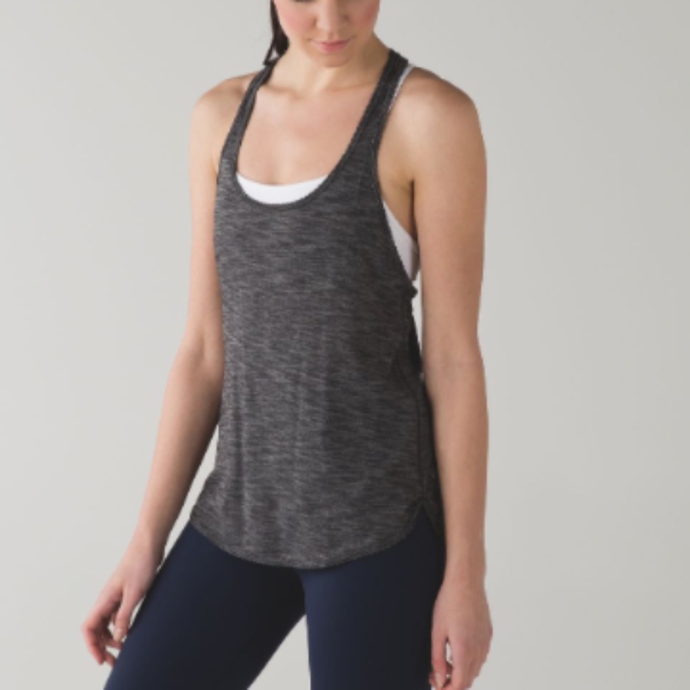 Lululemon Salute the Sun Singlet II - Gray size 8